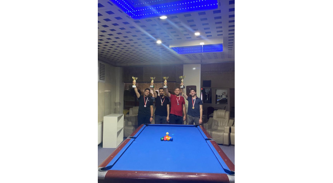 10 Top Pool Bilardo Turnuvası tamamlandı