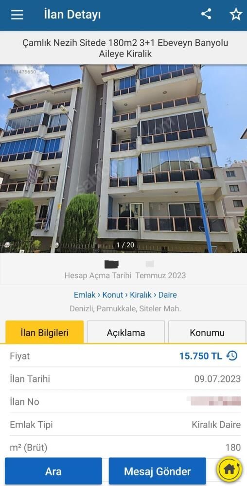 Kredi notu iyi olmayan bu evi kiralayamıyor