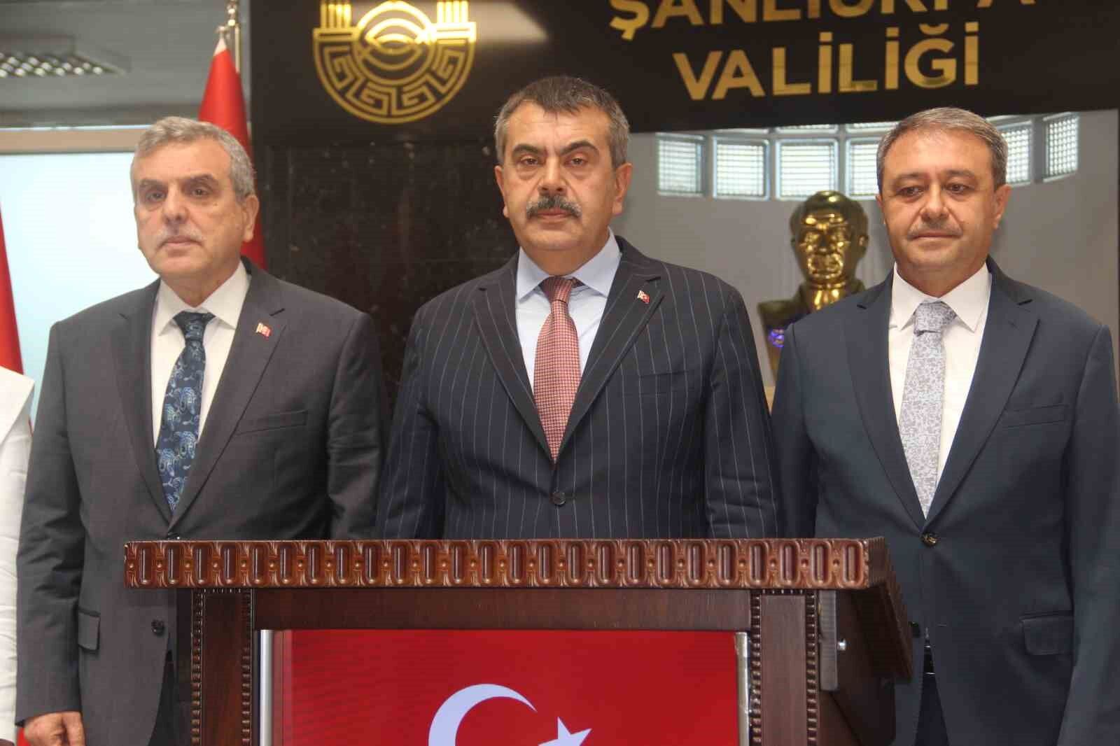 Milli Eğitim Bakanı Yusuf Tekin Şanlıurfa’da