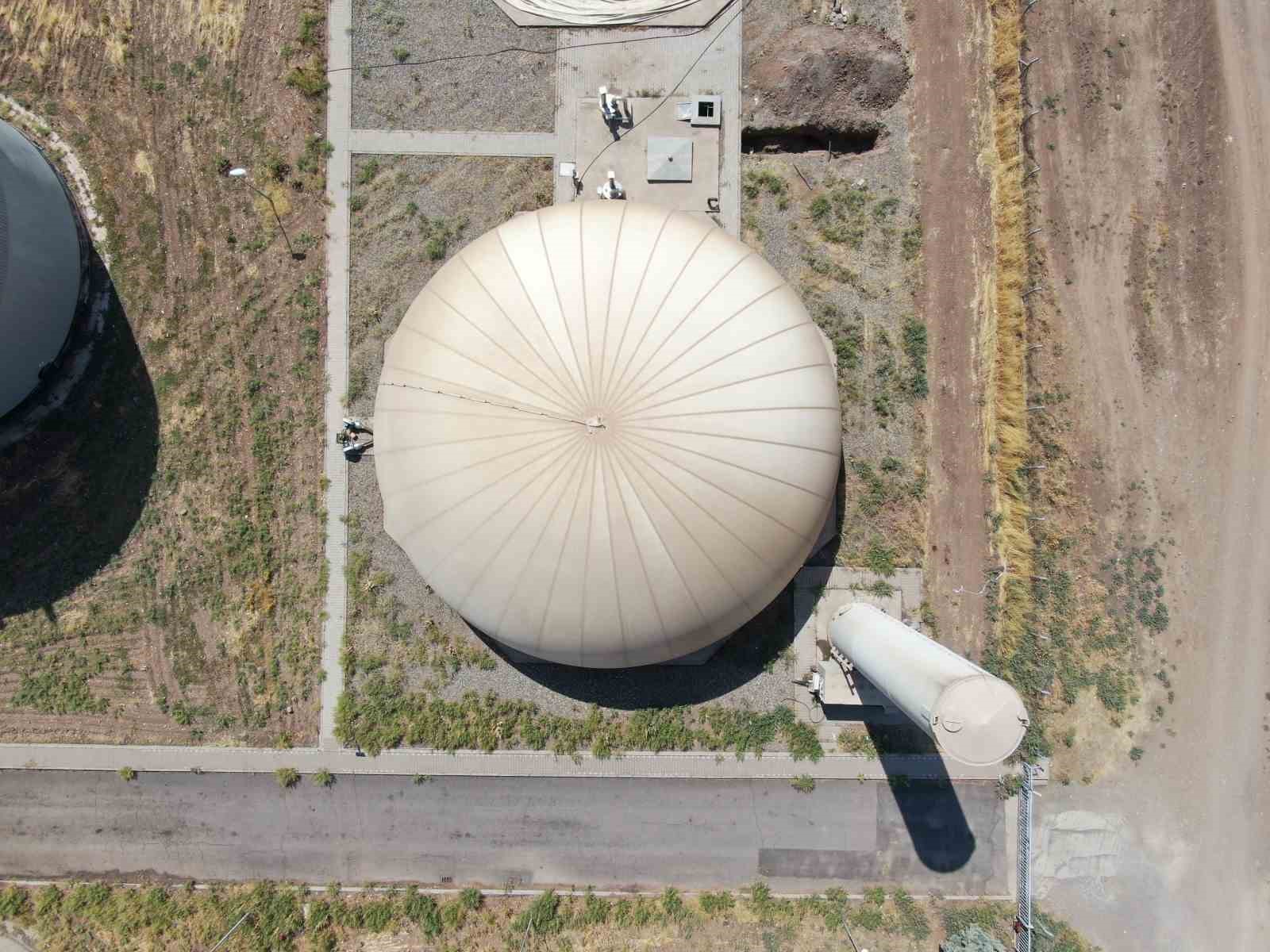 Diyarbakır Atık Su Arıtma Tesisi çamurdan elektrik üretiyor