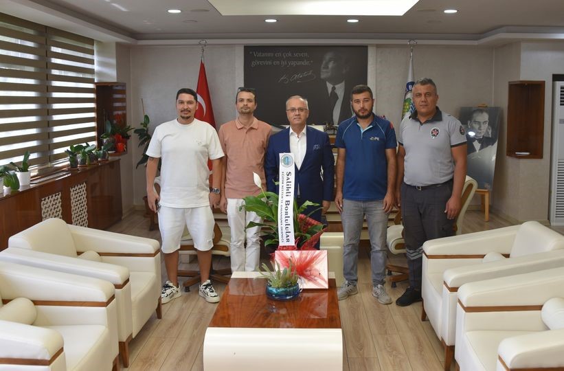 Başkan Kayda, ziyaretçilerini ağırladı