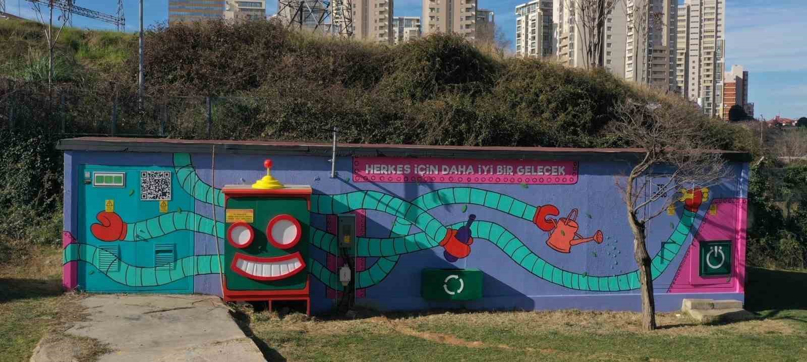 Enerjisa Enerji trafo binasını sokak sanatı ve artırılmış gerçeklik ile dönüştürdü