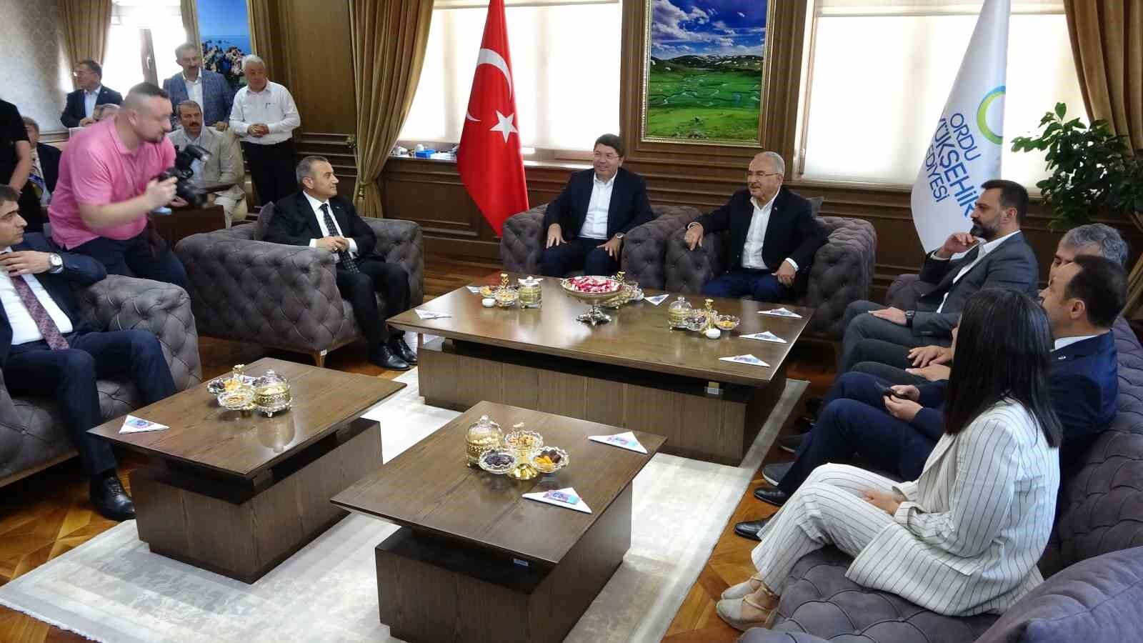 Adalet Bakanı Tunç Ordu’da