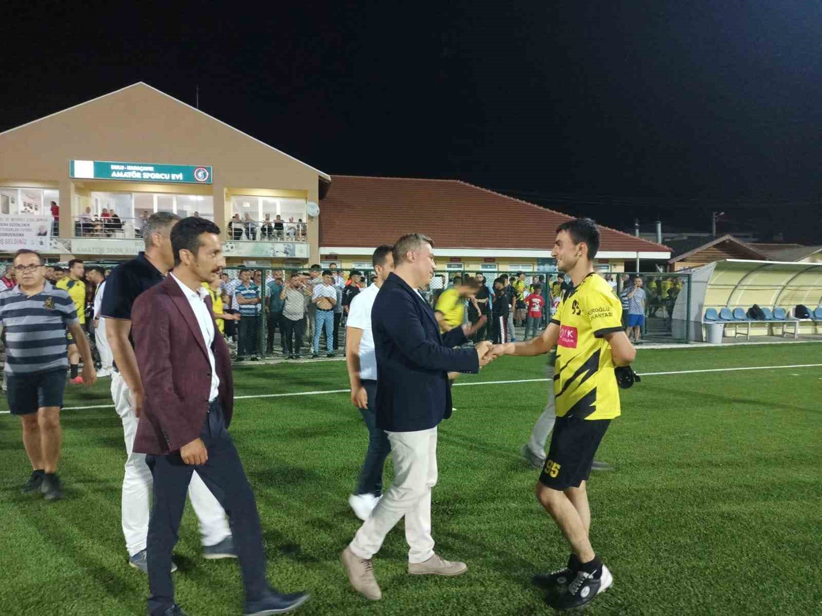 Bolu’da Köyler Ligi Futbol Turnuvası’na büyük ilgi