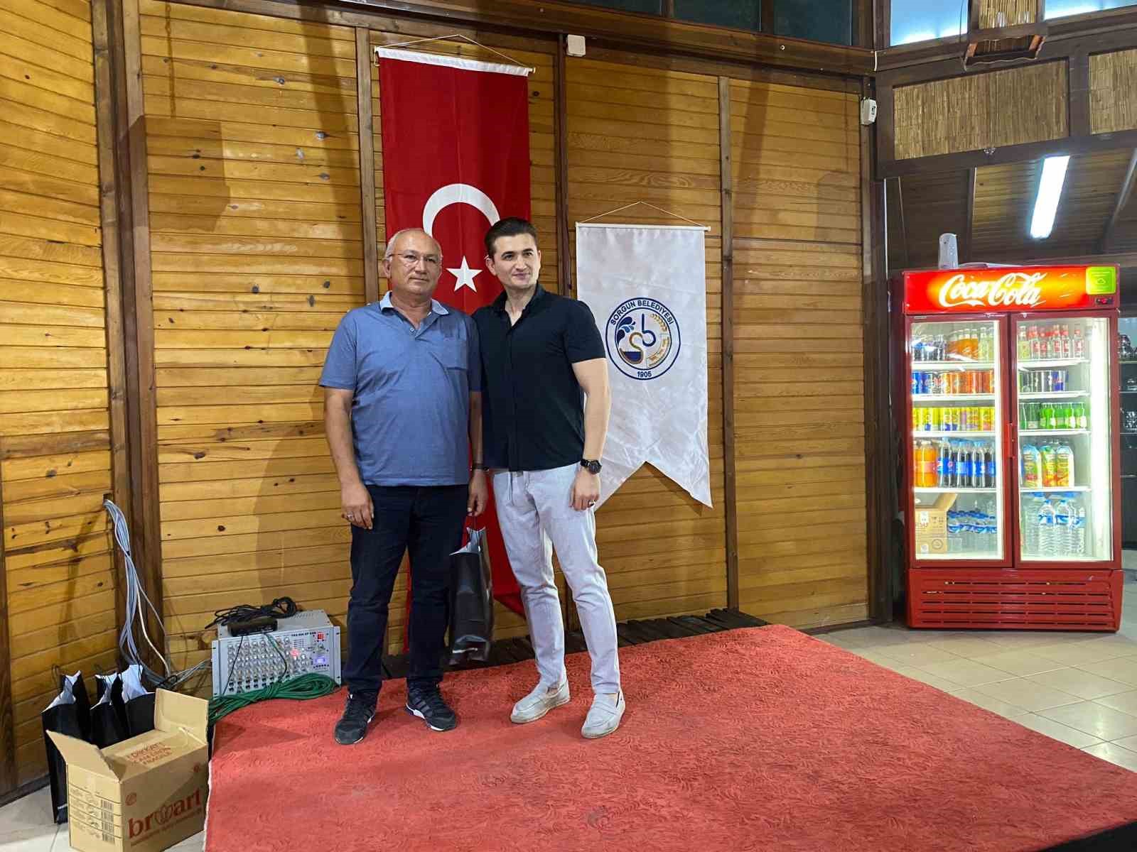 Sorgun’da Kaymakam Kazar için veda yemeği düzenlendi