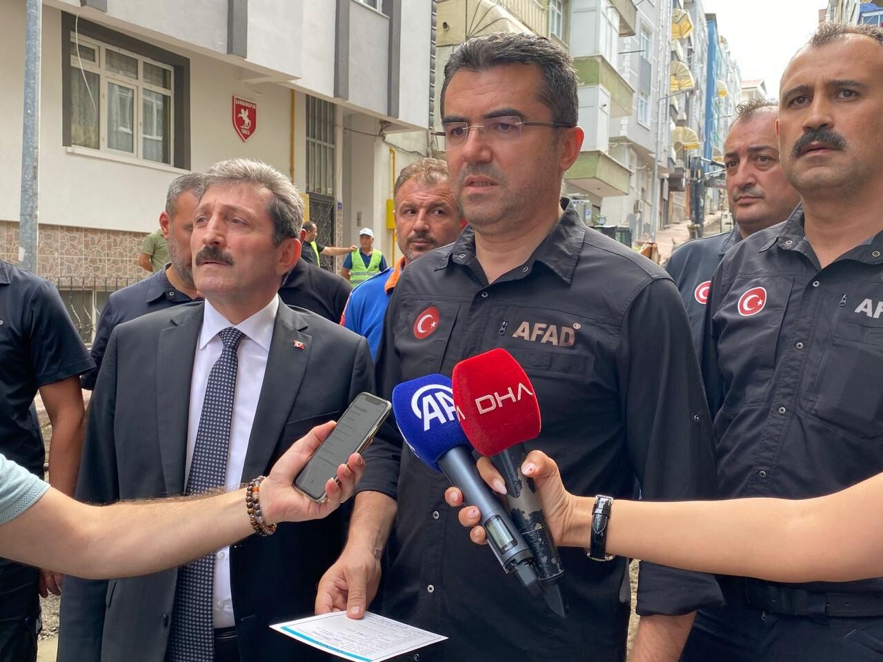Samsun'a 36 saatte 170 kilogram yağış düştü