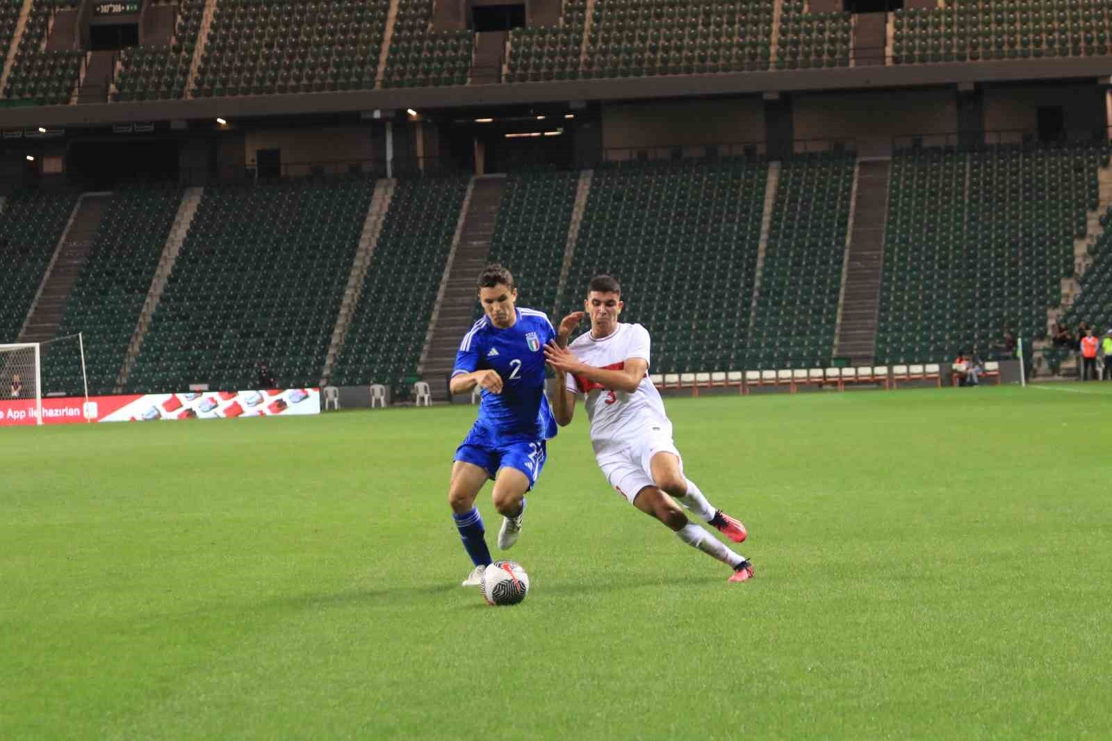 2025 UEFA U21 Avrupa Şampiyonası Elemeleri: Türkiye U21: 0 - İtalya U21: 2