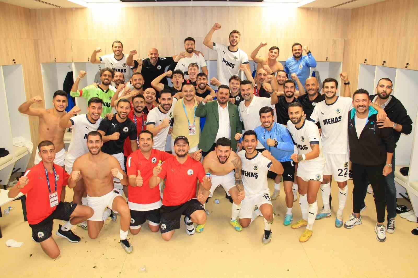 Menemen FK, üst sıralara yaklaştı