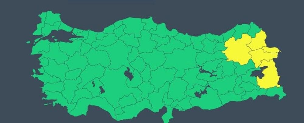 Son Dakika... 5 ile 'sarı' uyarı: Kuvvetli yağış geliyor!