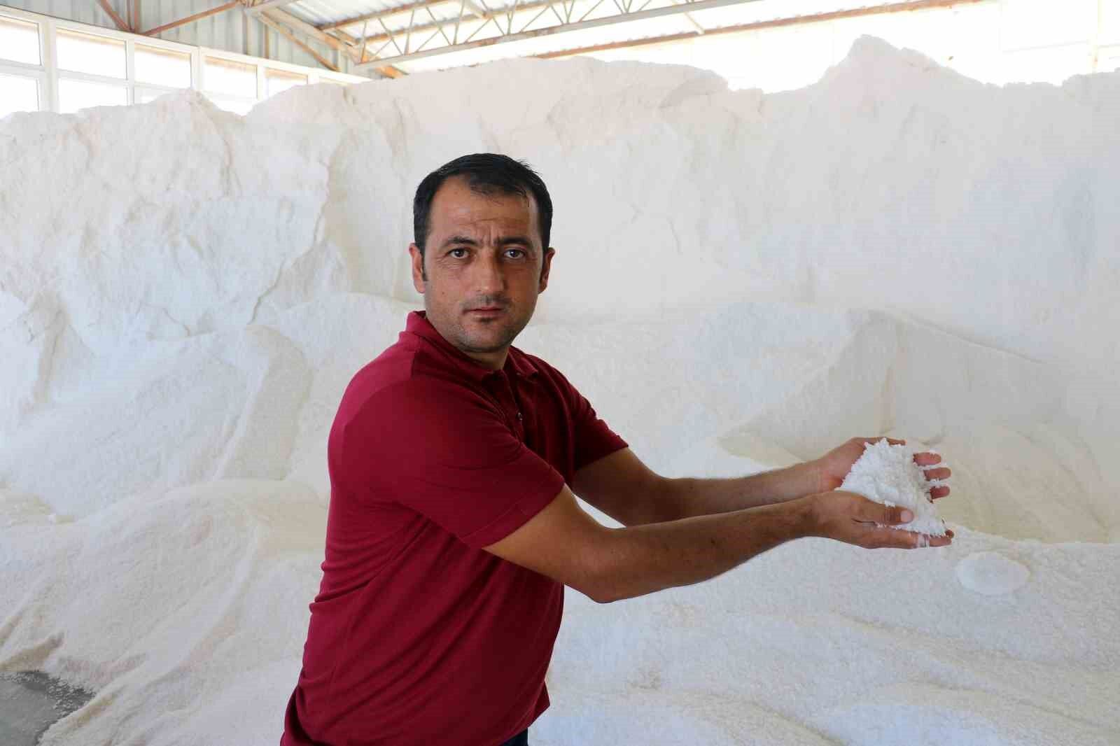 Küp şekerden sonra tablet tuz üretimine de geçildi