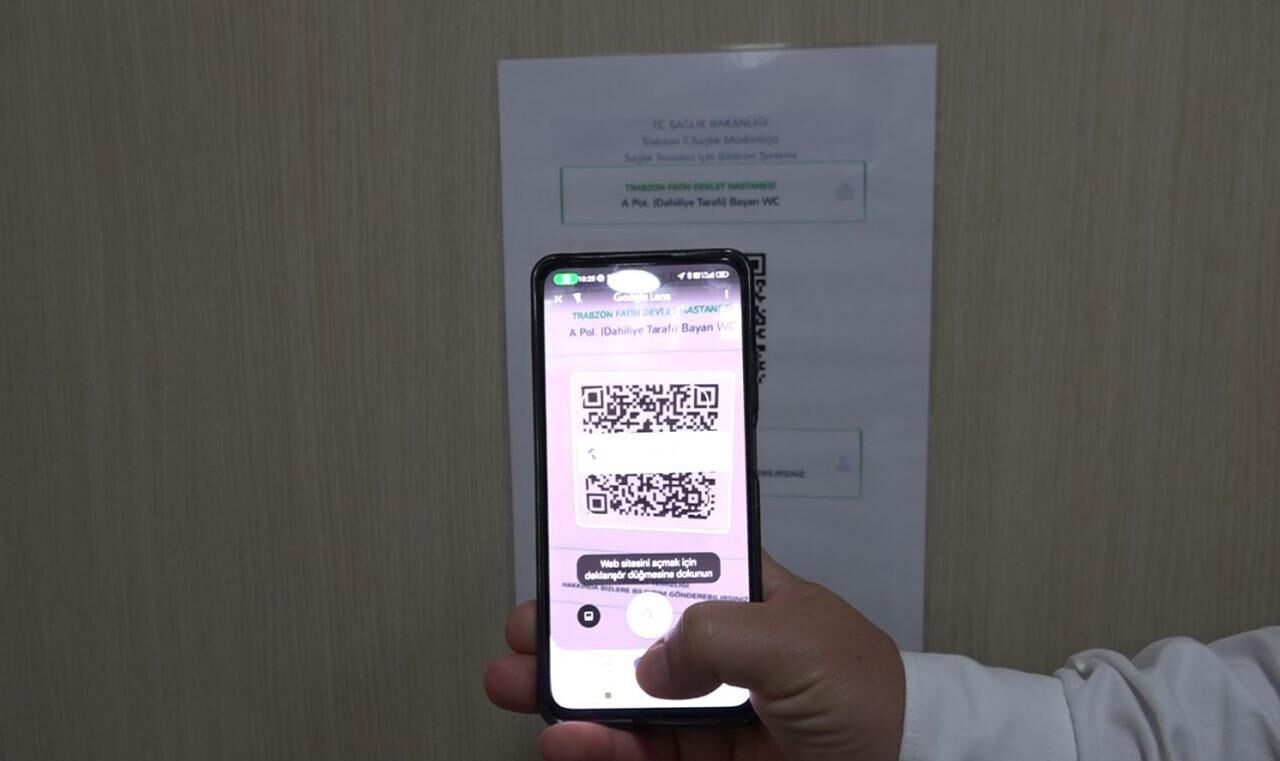 Hastanede hijyene 'karekod'lu denetim