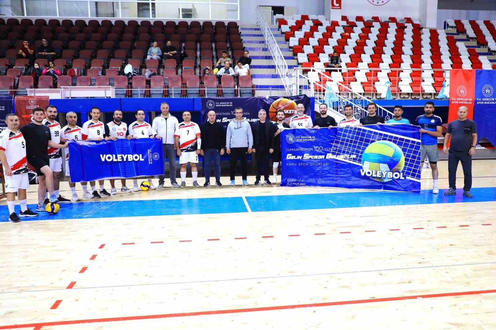 Ağrı’da Kamu Spor Oyunları başladı