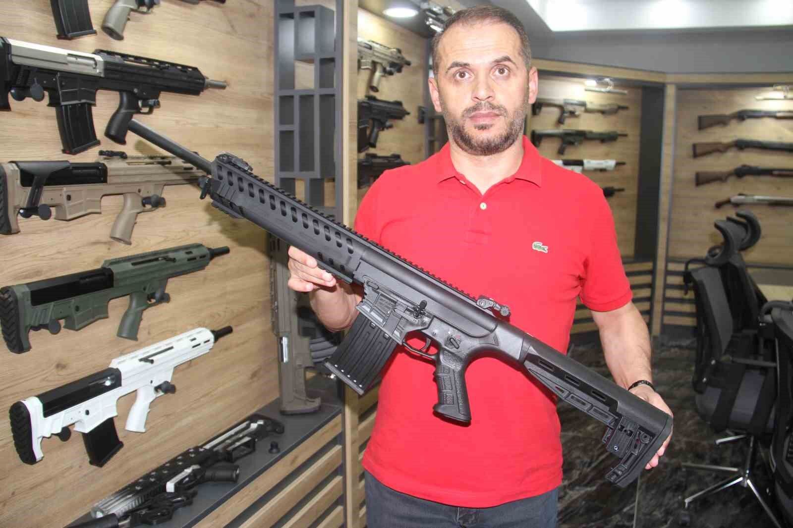 Konyalı firma ABD’ye son dönemde revaçta olan şarjörlü av tüfeği ihraç ediyor