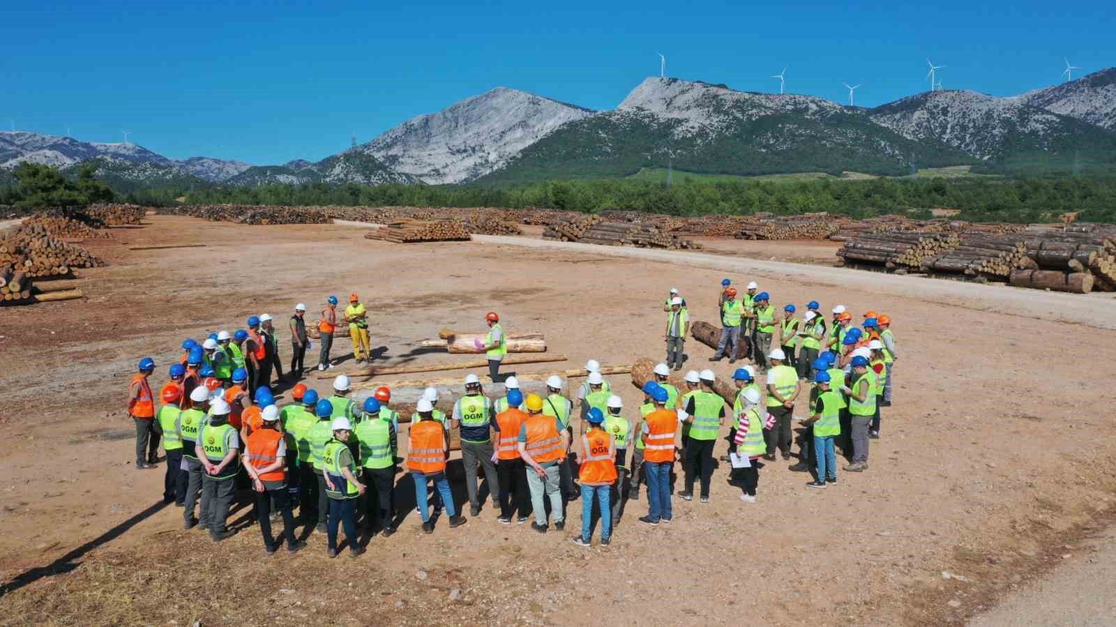 Ormancılara üretim kayıplarını önleme eğitimi