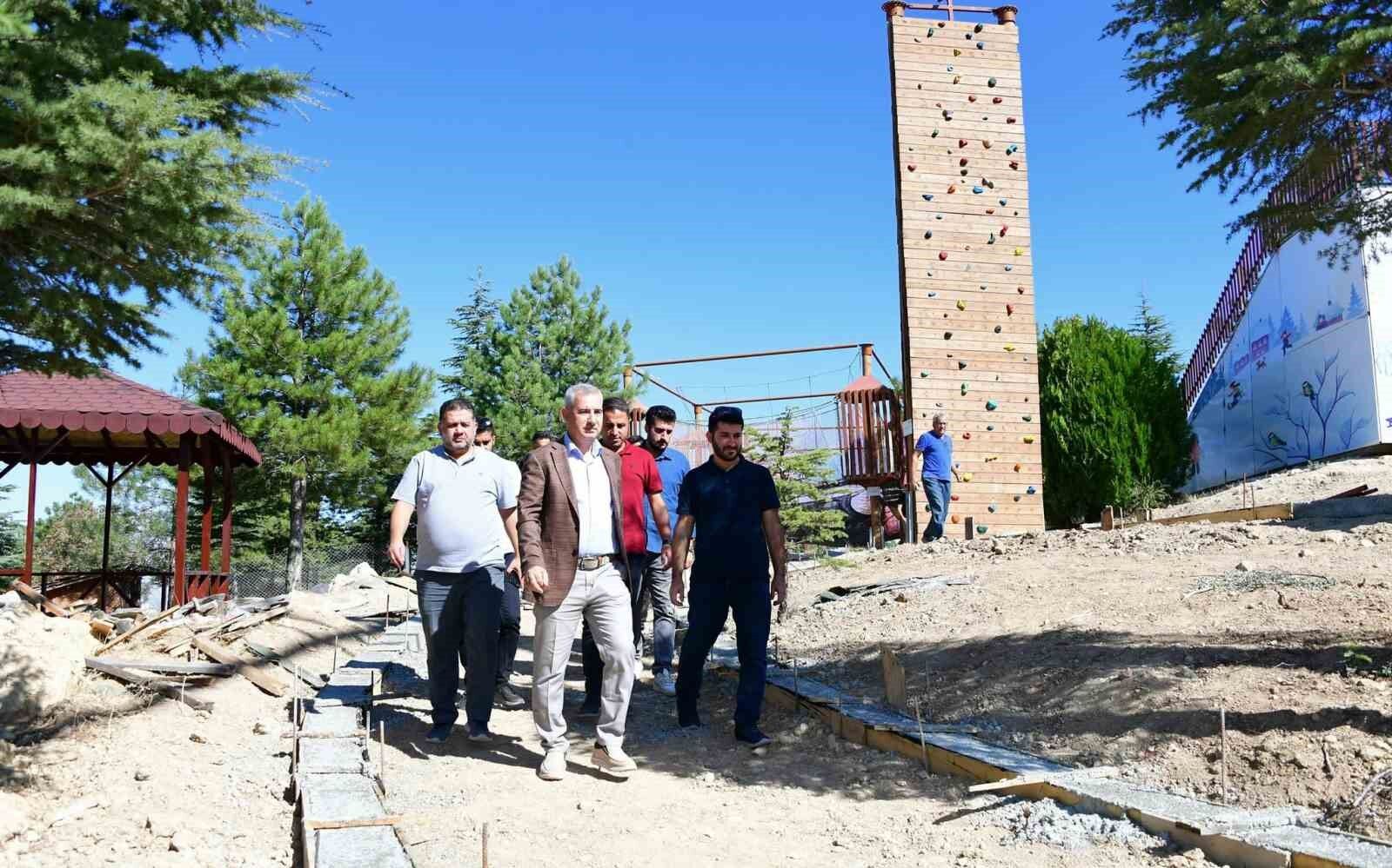 Çınar, Macera parkını inceledi