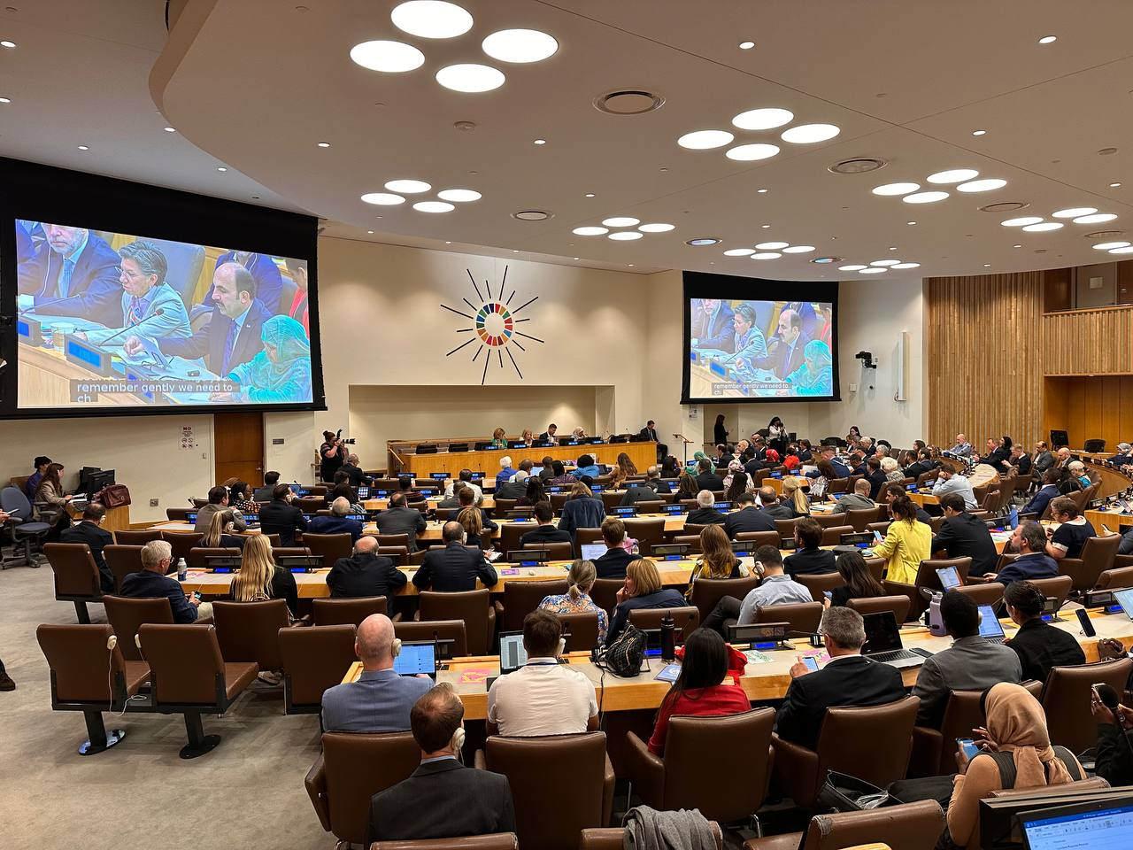 Başkan Altay BM'de dünya belediyelerine hitap etti