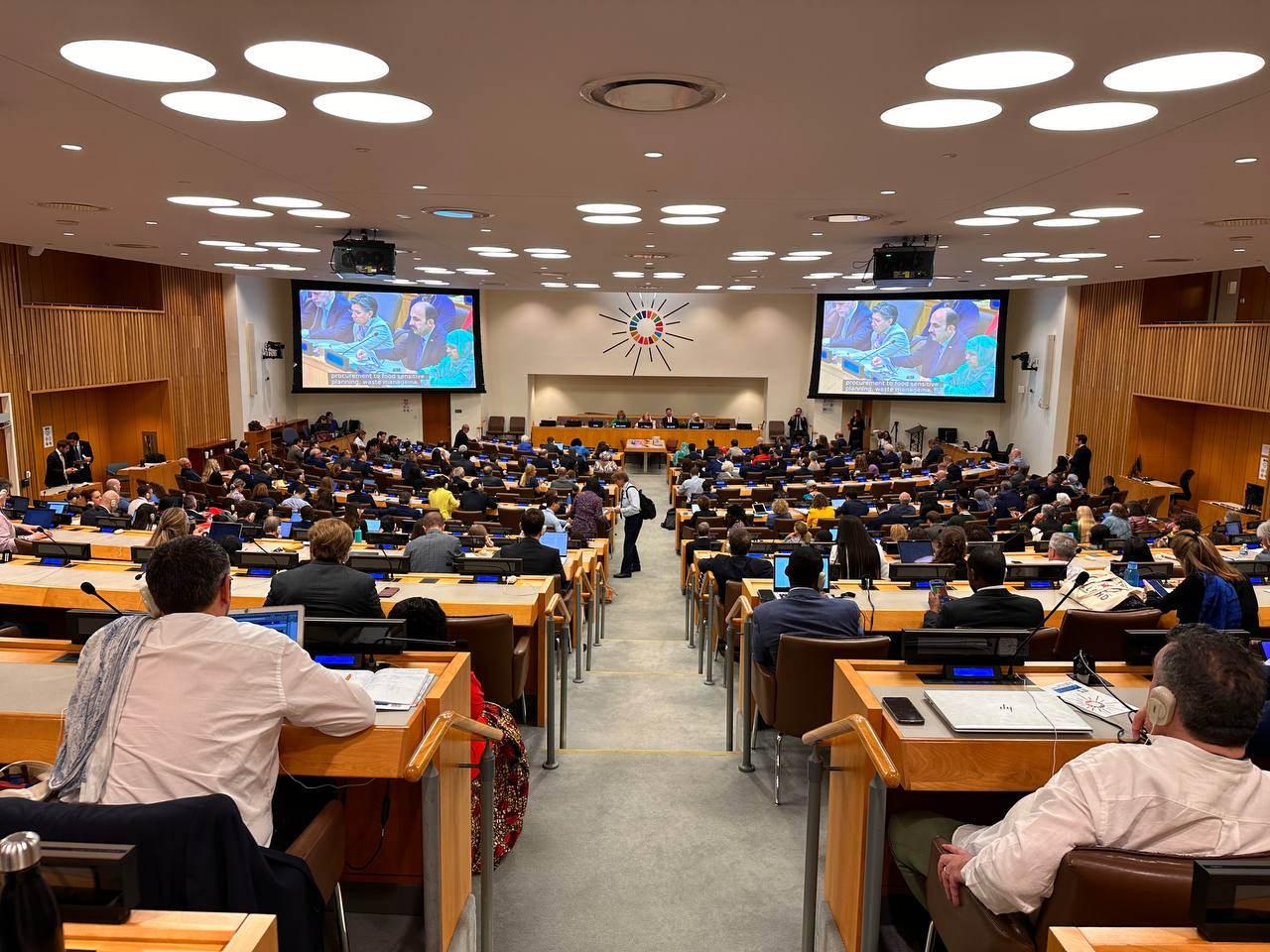 Başkan Altay BM'de dünya belediyelerine hitap etti