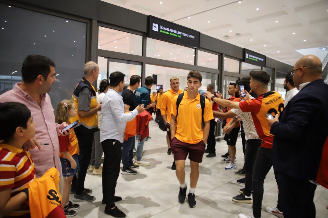 Galatasaray takımı Gaziantep’te