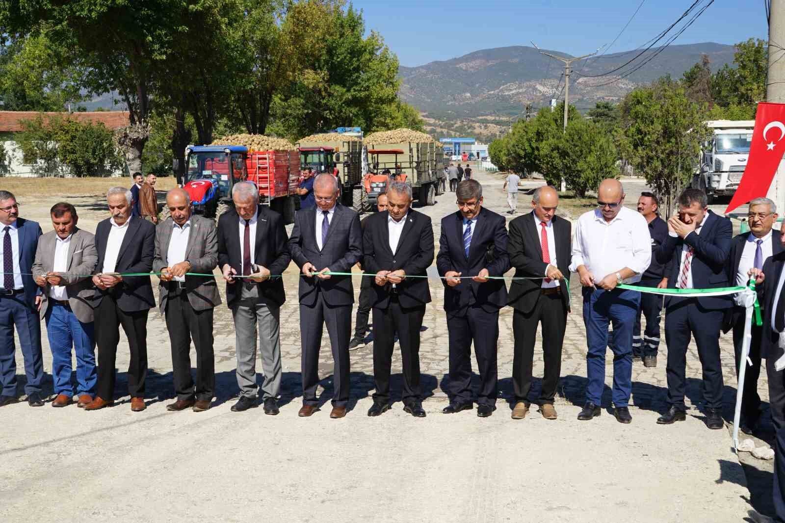 Kastamonu Şeker Fabrikasında şeker pancarı alım kampanyası başladı