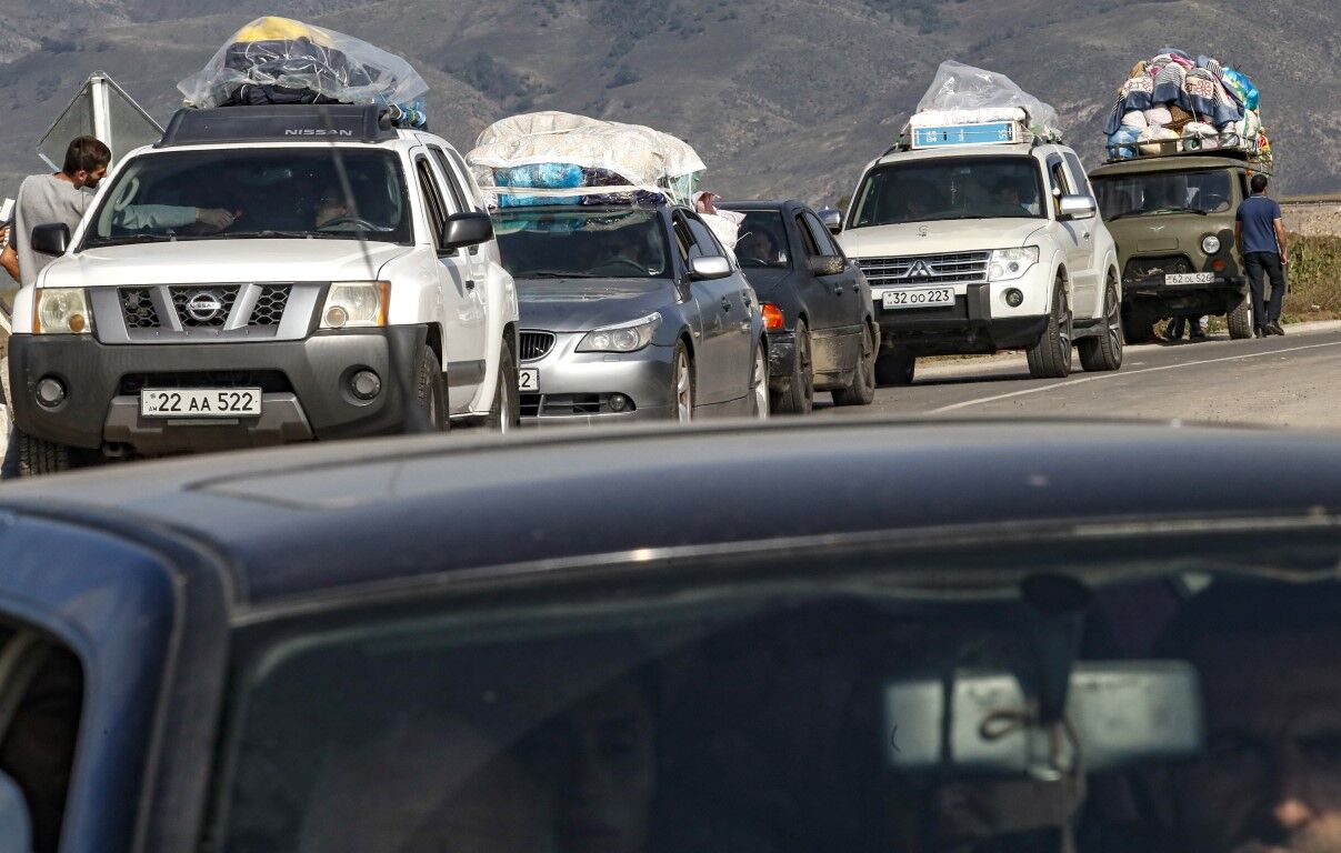 Dağlık Karabağ’dan Ermenistan’a geçenlerin sayısı 87 bini aştı