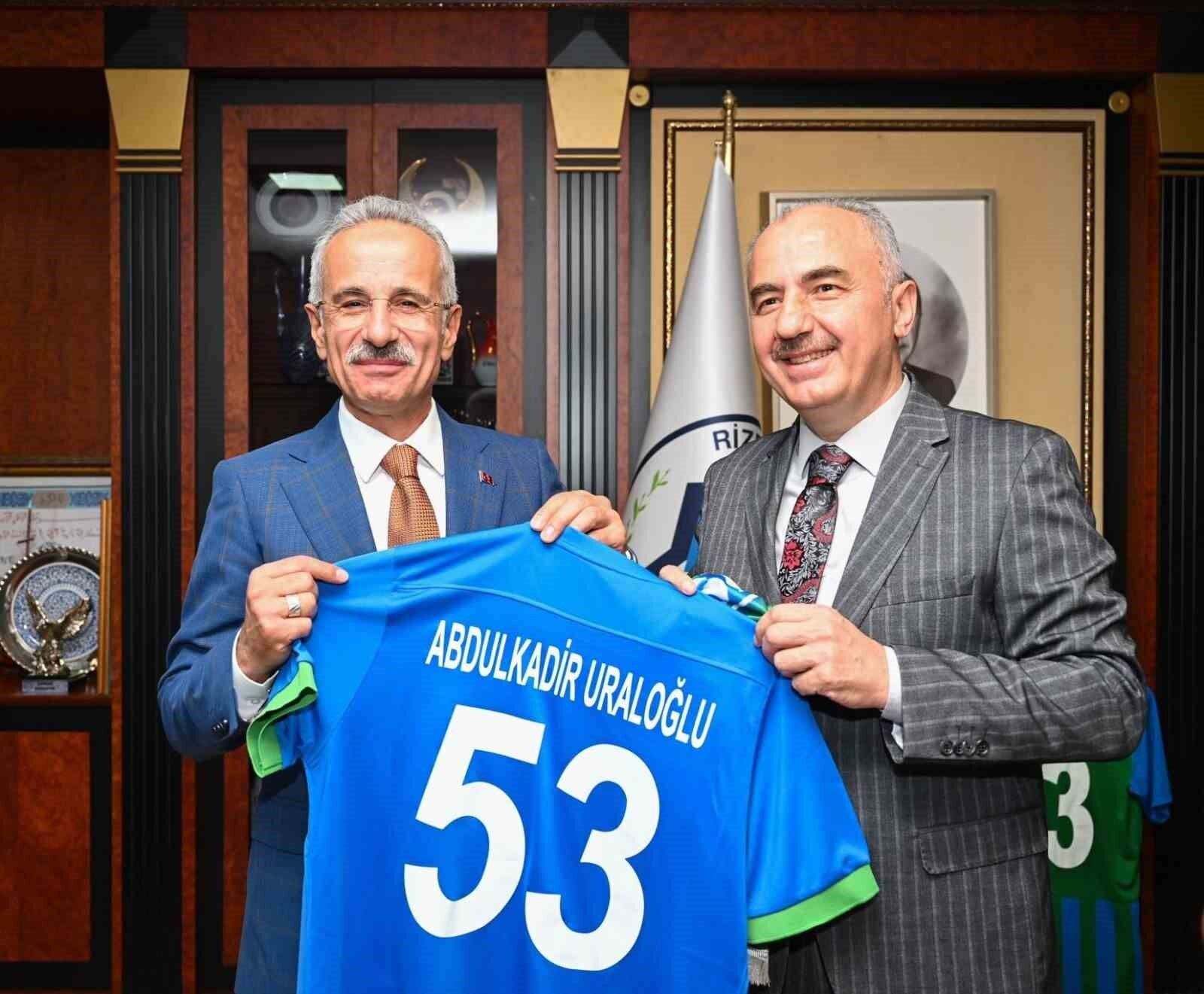 Bakan Abdulkadir Uraloğlu: “Son 21 yılda Rize’nin ulaşım ve iletişim altyapısı yatırımları için yaklaşık 75 Milyar Lira harcadık”