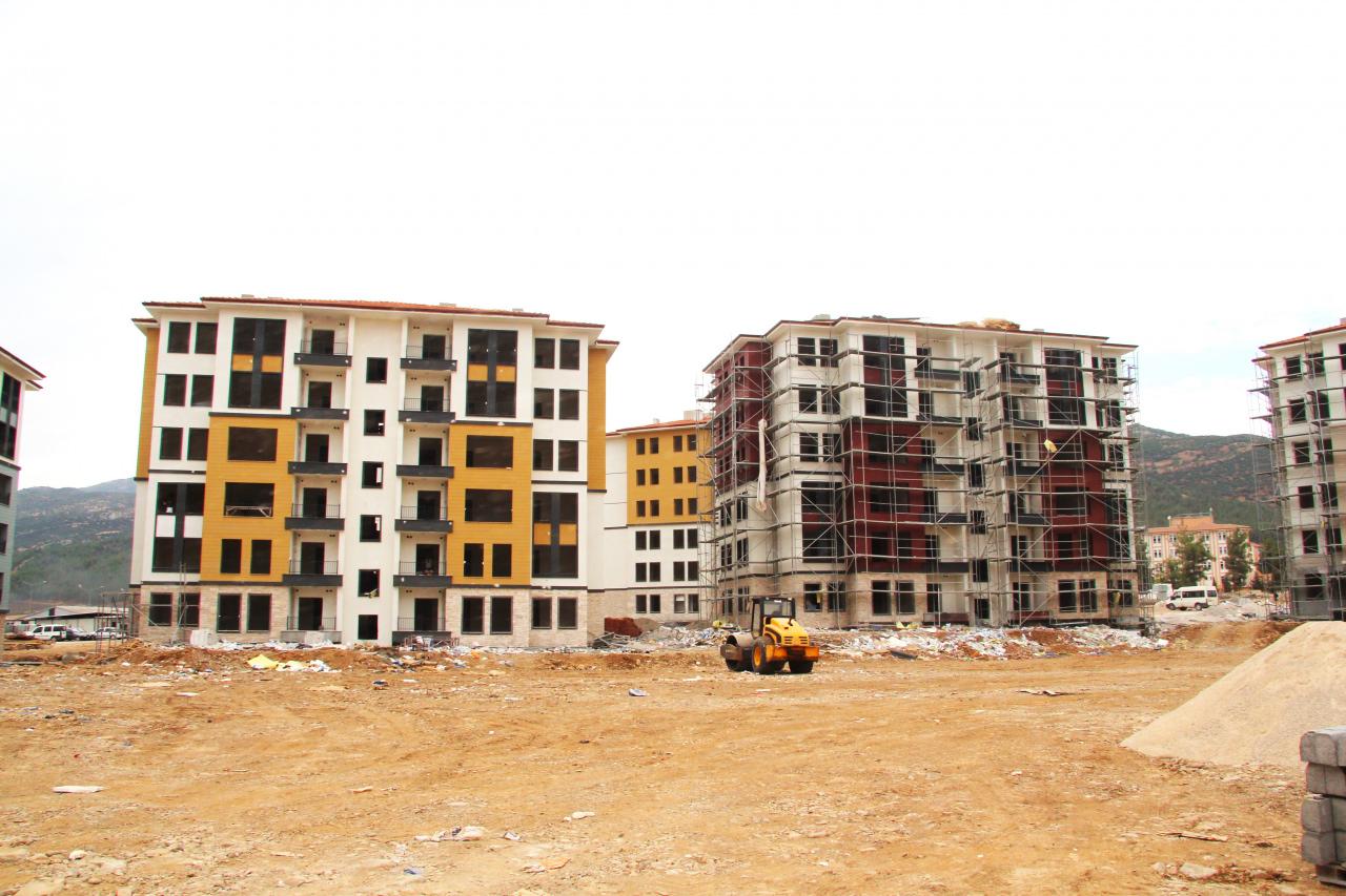 Kahramanmaraş'ta deprem konutları yüzde 90 tamamlandı