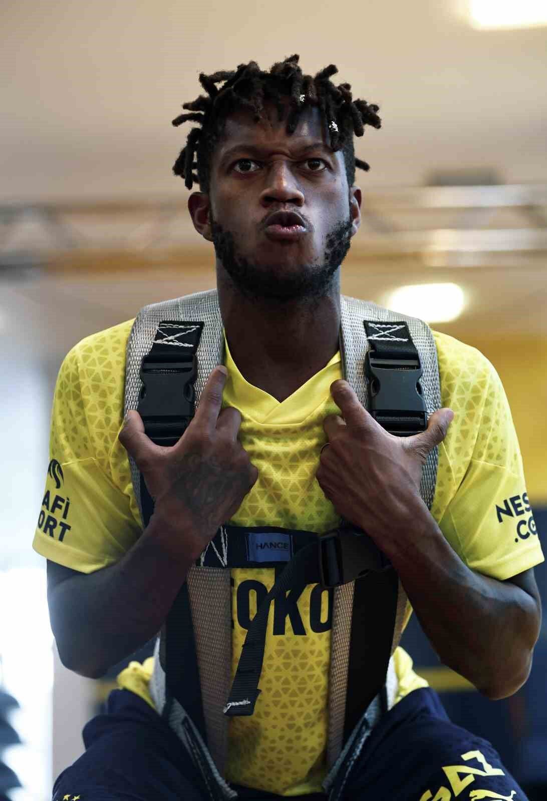 Fenerbahçe, salonda çalıştı