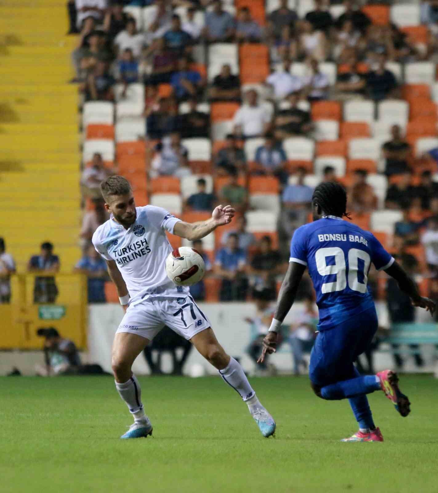 UEFA Avrupa Konferans Ligi: Y. Adana Demirspor: 1 - KRC Genk: 0 (Maç sonucu)