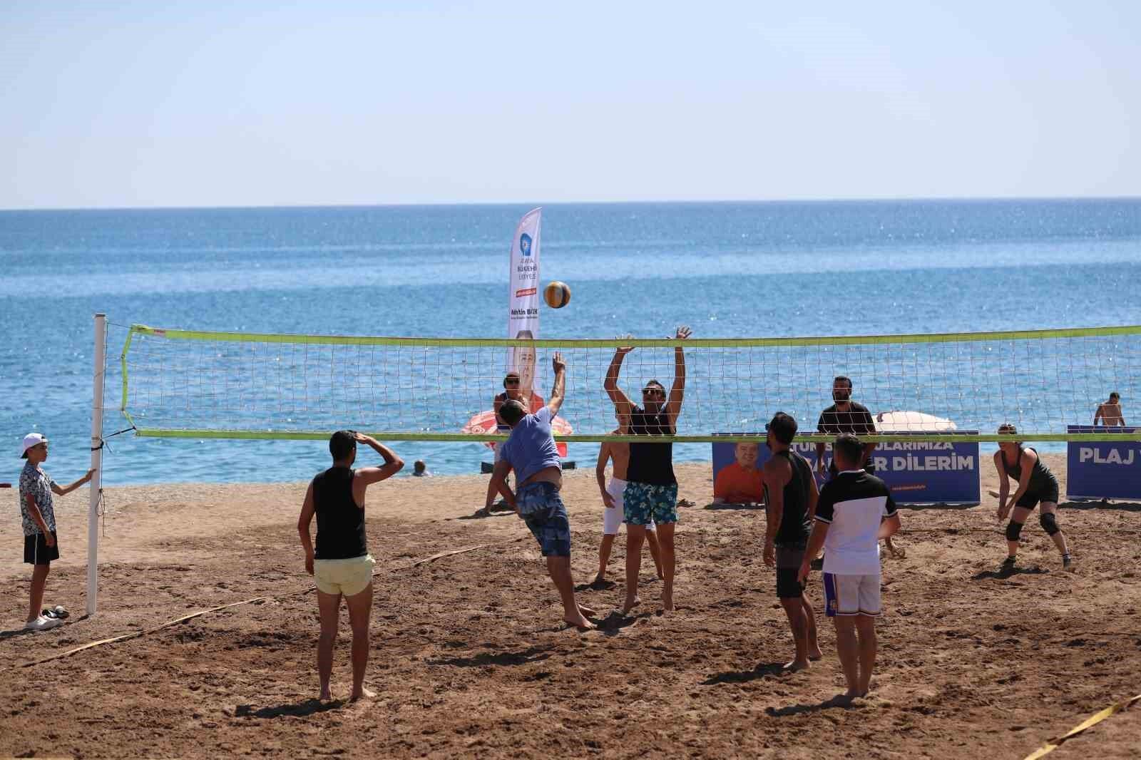 Büyükşehir’den plaj voleybolu turnuvası