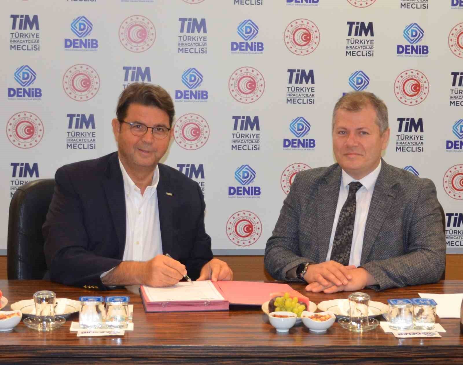 DENİB Kalite Kontrol Elemanı Yetiştirme Pojesi için ilk imzayı attı