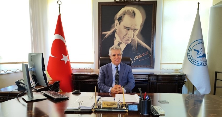 Kuşadası Kaymakamı Keklik, kurum yetkilileri ile görüşmelerine devam ediyor