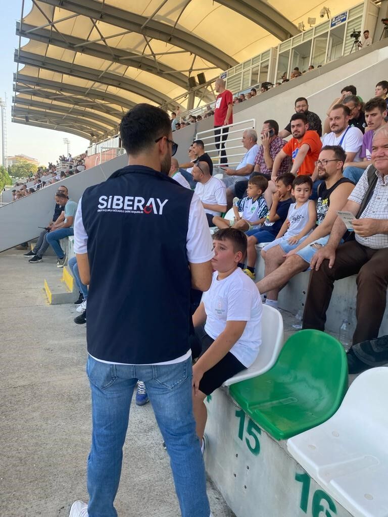 Maçta yasadışı bahis bilinçlendirmesi