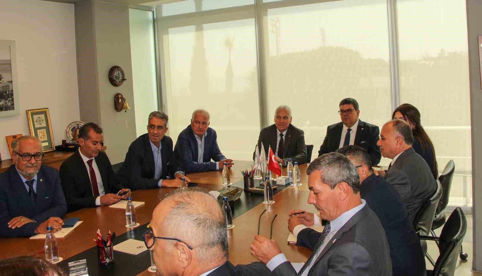 KKTC’li Bakan Berova: “KKTC’nin tek çıkış kapısı Mersin”