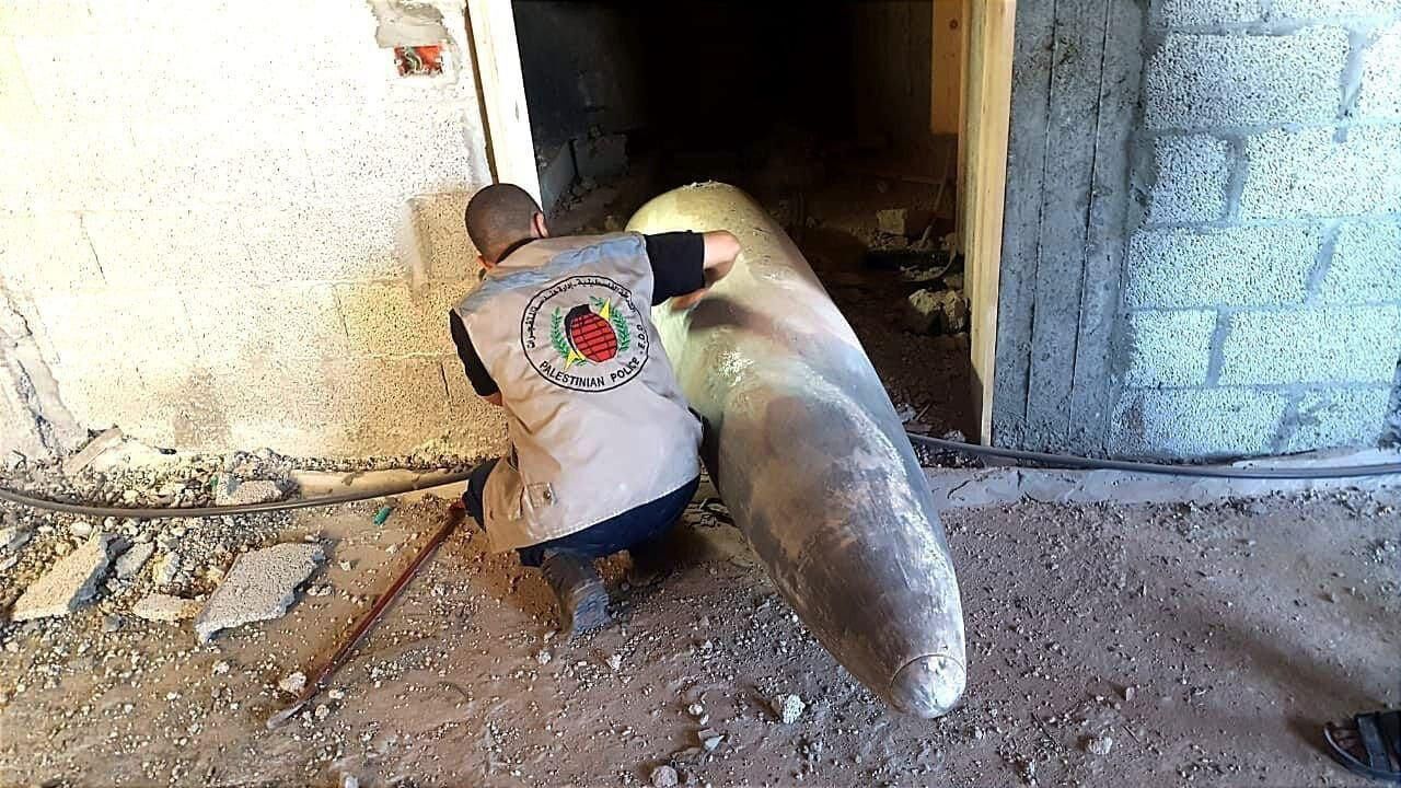 İşte İsrail'in sivillere attığı o bomba! Patlamamış halde bulundu