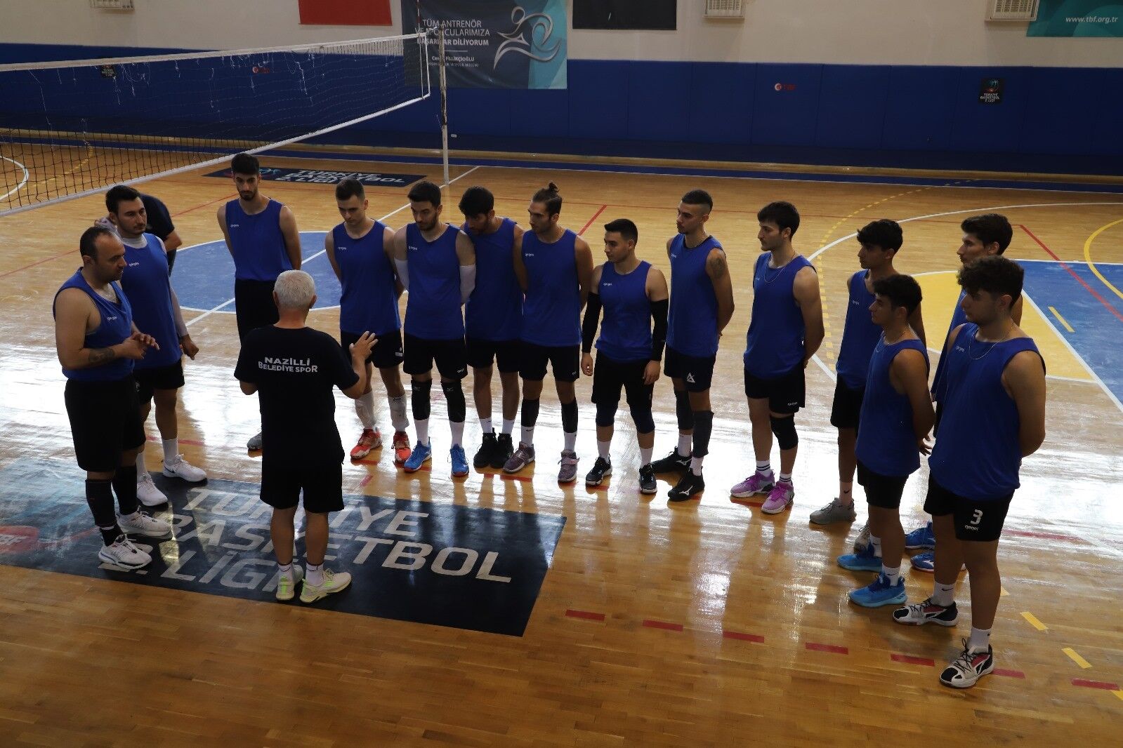 Nazilli Belediyespor Erkek Voleybol Takımı sezonun ilk maçına çıkıyor