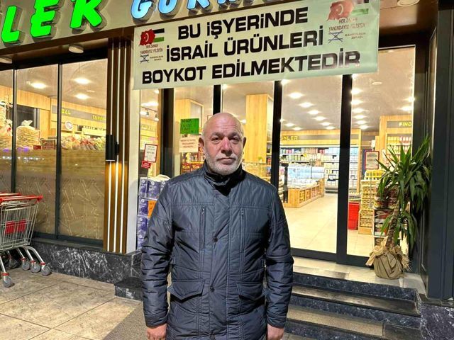 Ordulu esnaf İsrail ürünlerine boykot başlattı: Lütfen satın almayın