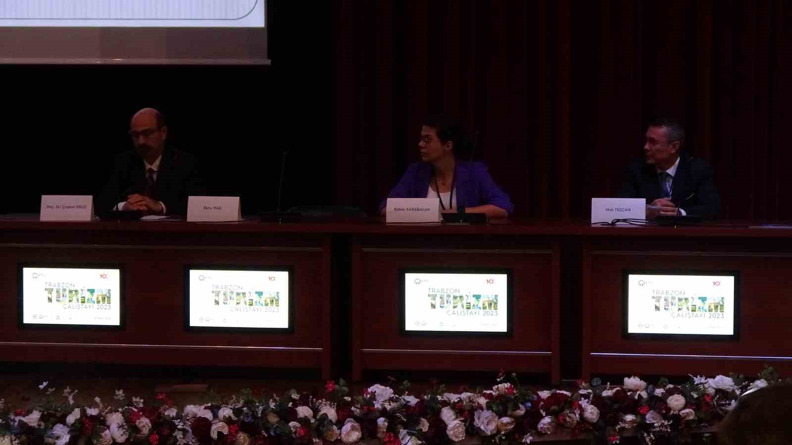 Trabzon’da üniversiteler işbirliğinde turizm çalıştayı düzenlendi