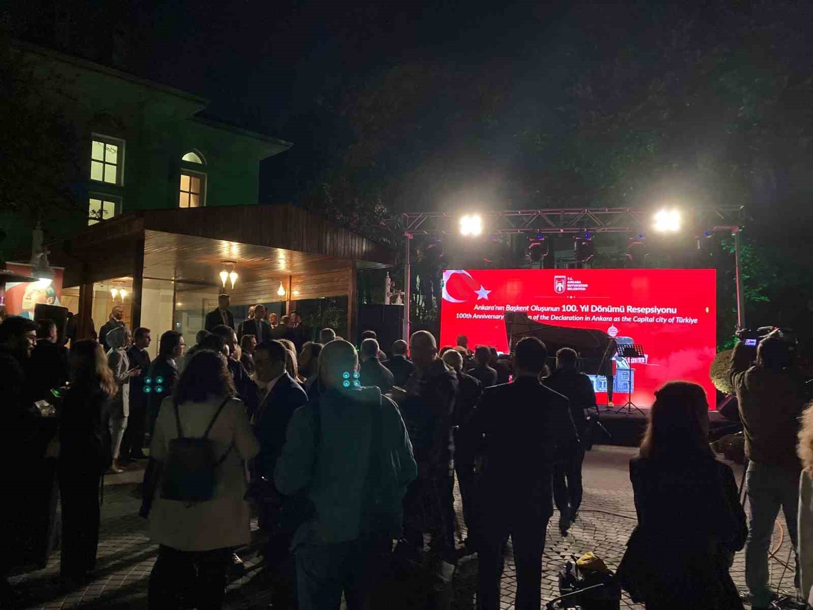 Ankara’nın başkent oluşunun 100. yıl dönümü kutlandı