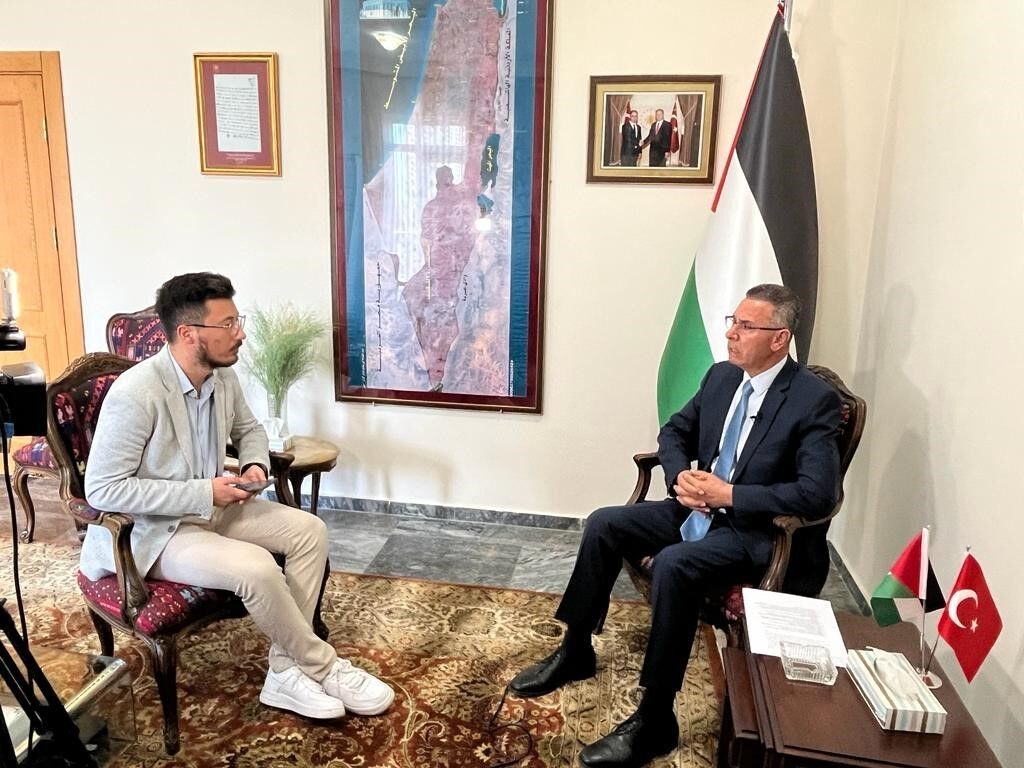 Filistin Büyükelçisinden Türkiye’ye arabuluculuk mesajı: “Türkiye’nin cesur bir liderliği var”