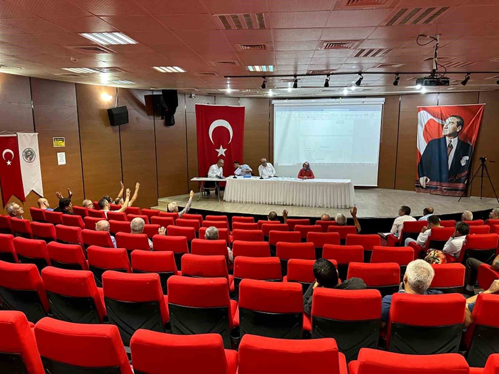 Mersin Mut Belediyesi 2024 yılı bütçesi 350 milyon lira oldu