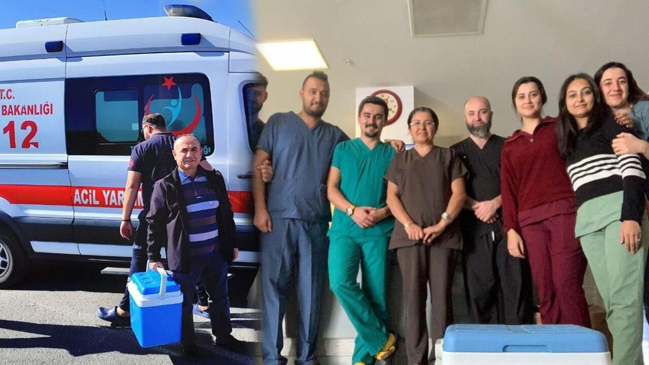 Organ nakliyle 6 kişiyi hayata tutundurdu!
