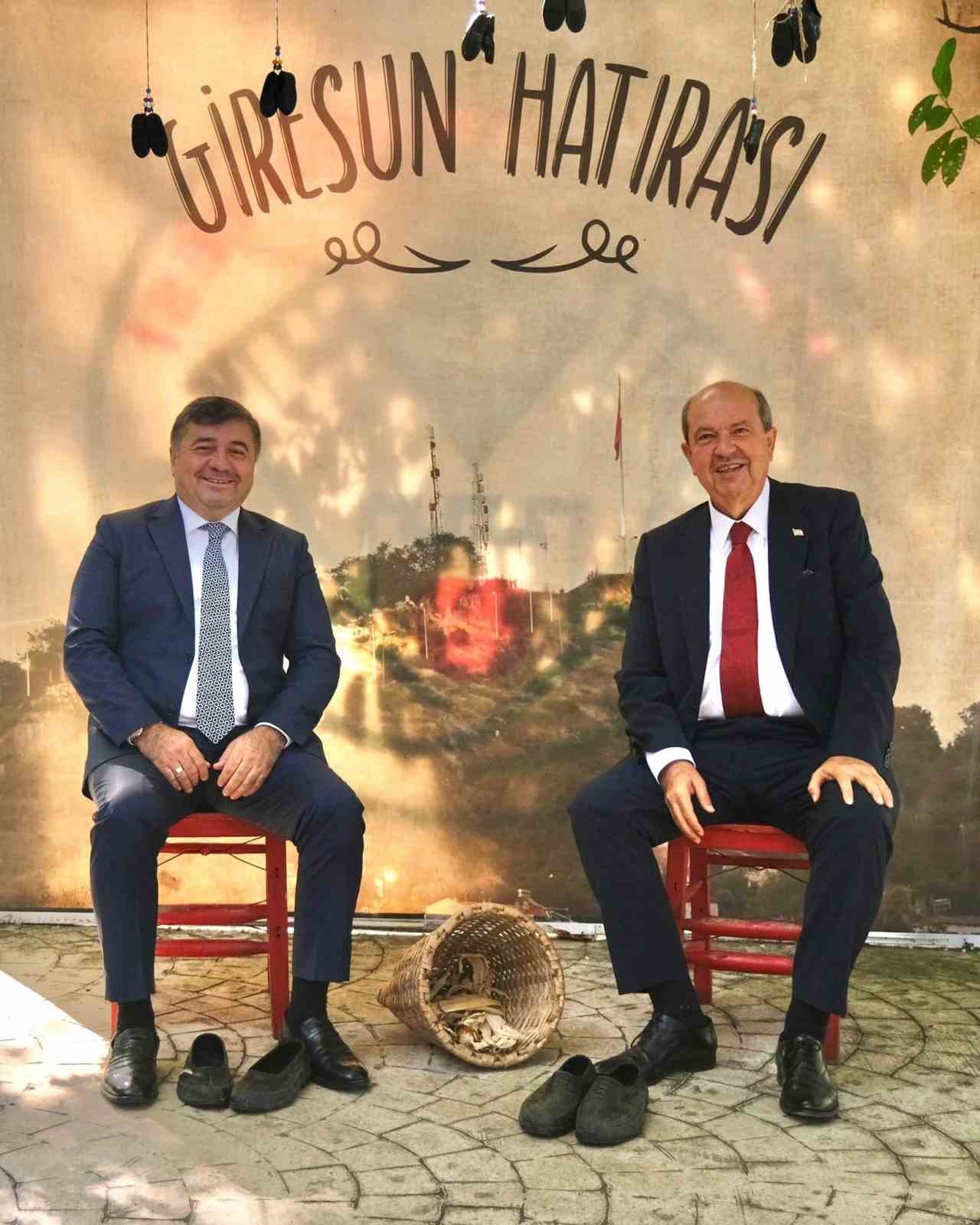 KKTC Cumhurbaşkanı Tatar Giresun’da