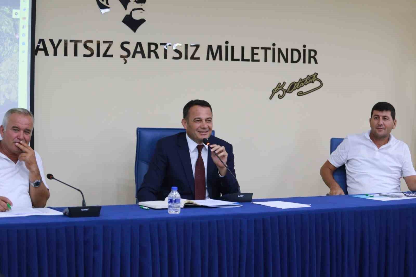 Kaş Belediyesi, ekim ayı meclis toplantısı yapıldı