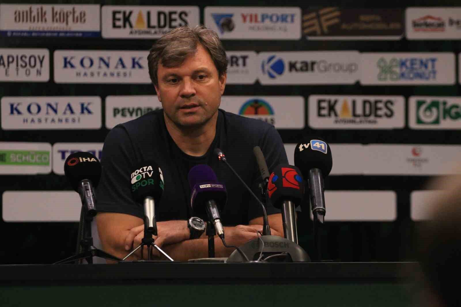 Kocaelispor - Erzurumspor maçının ardından