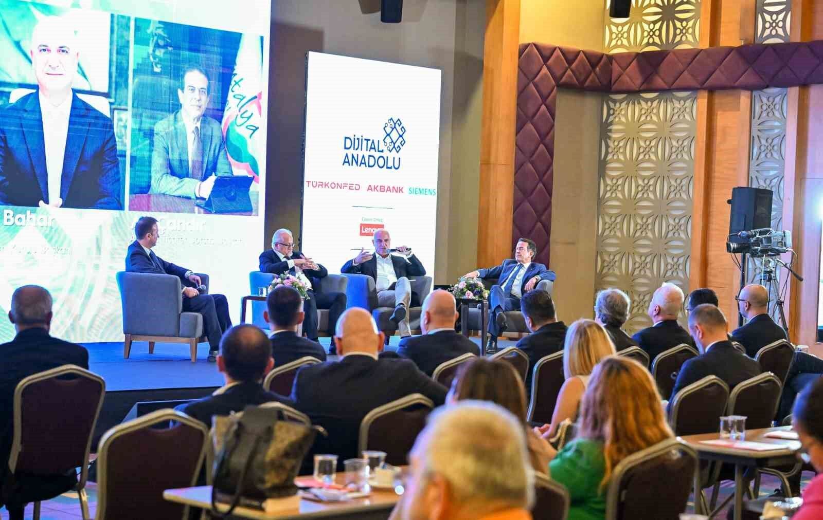 Başkan Bahar: “Dijitalleşmenin 1 puan artışı 26 milyar dolar katkı sağlar”