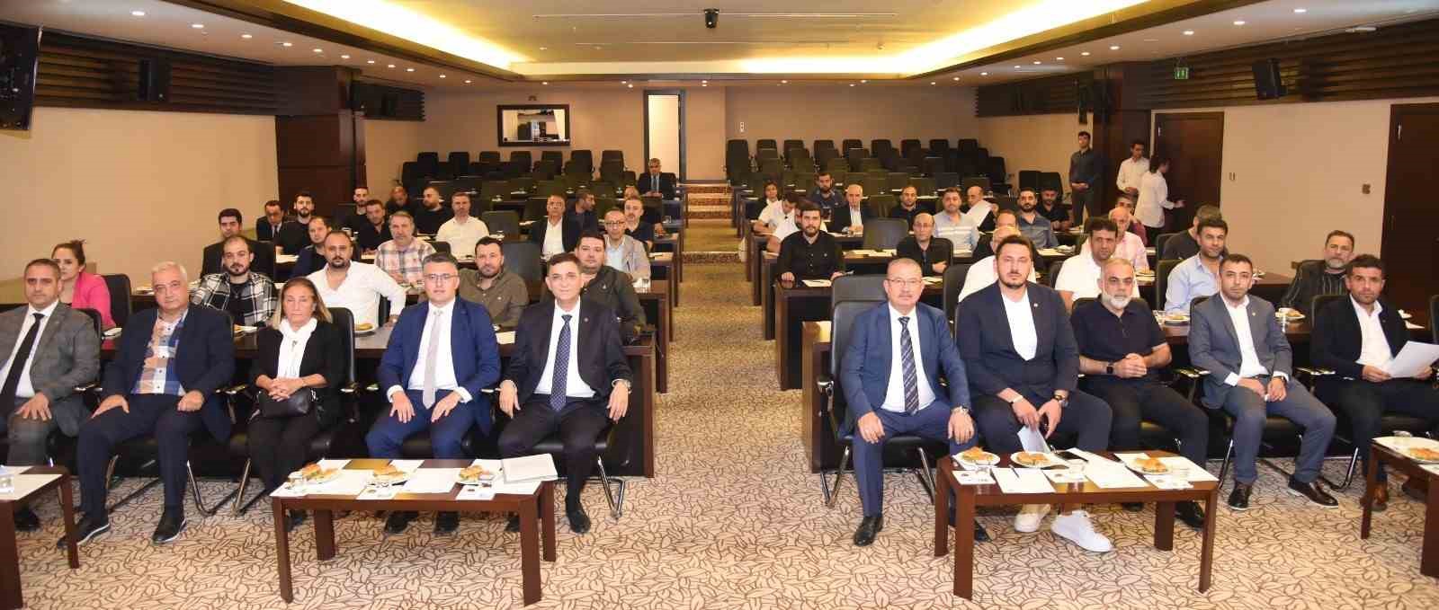 GSO’da ayakkabı sektör toplantısı yapıldı