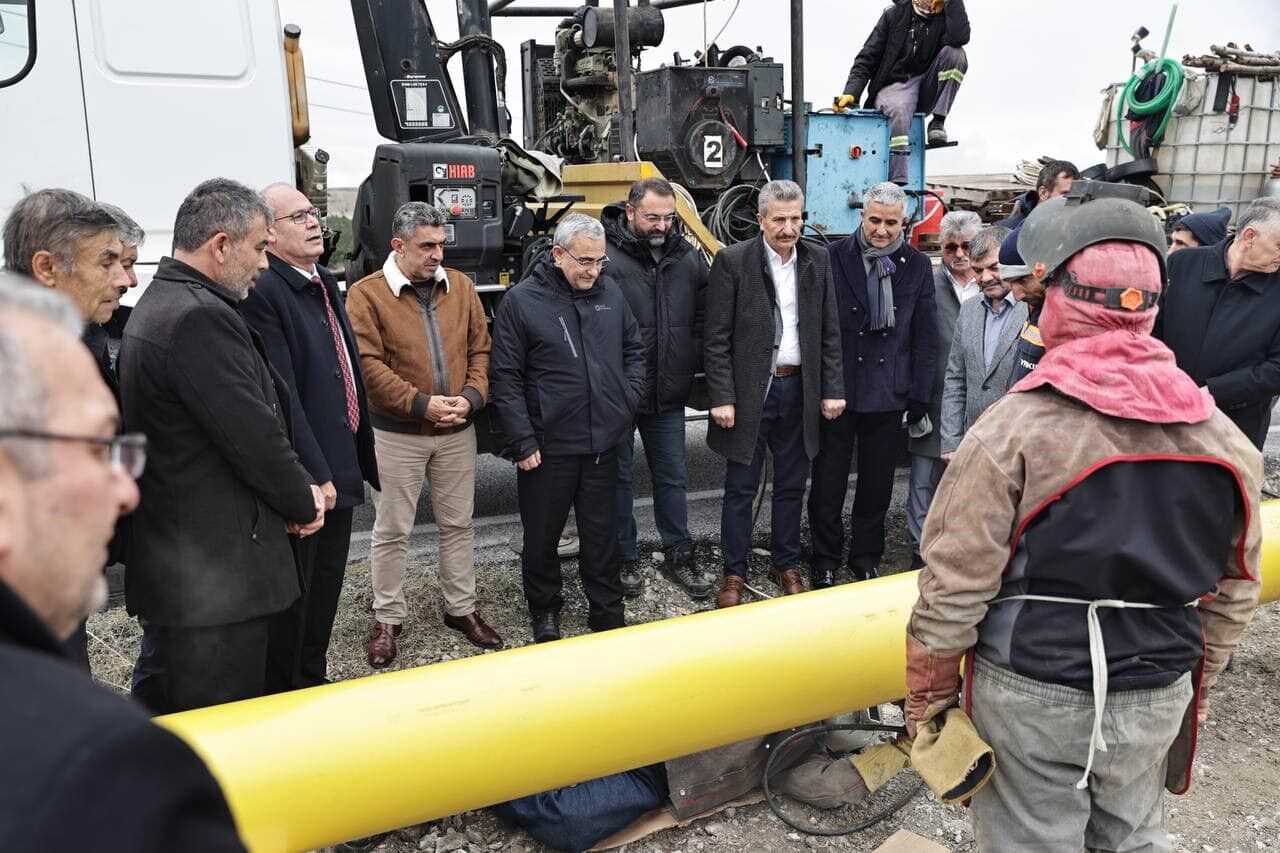 Kütahya’nın Seyitömer Beldesi Doğalgaza kavuşuyor