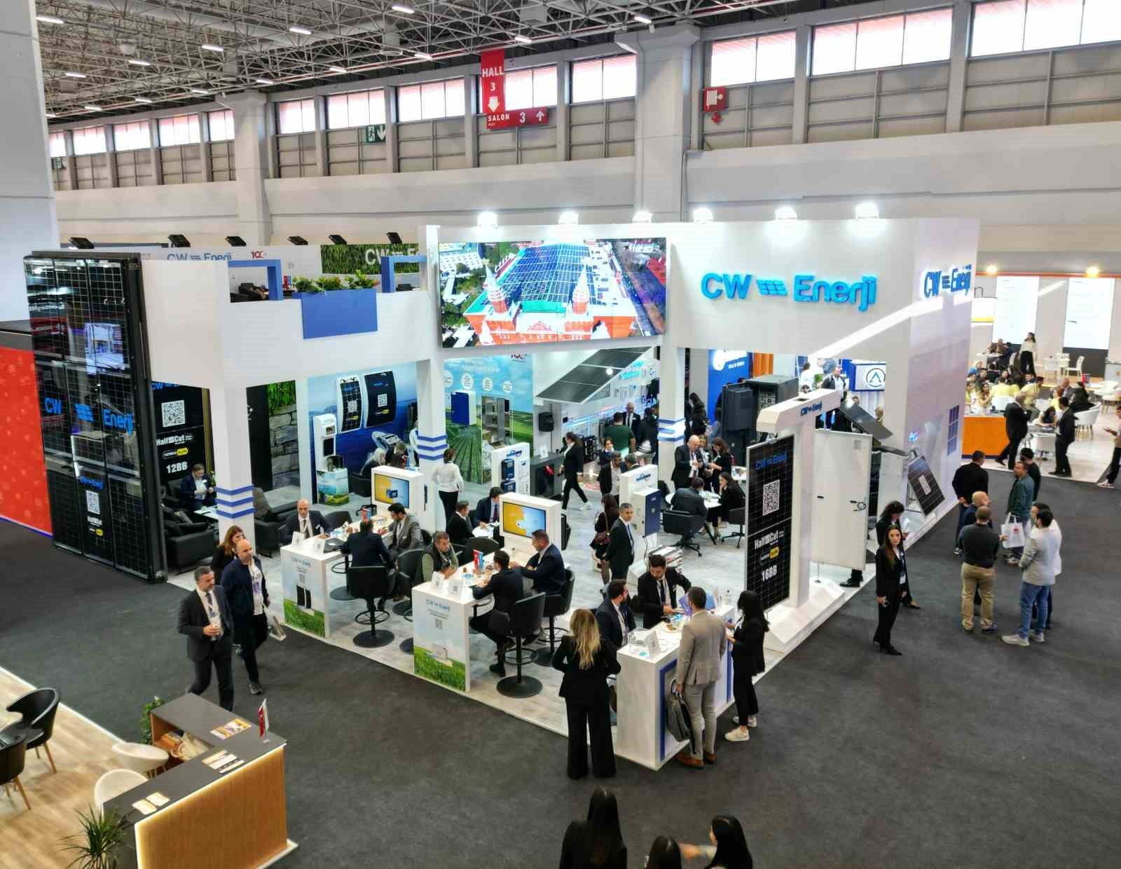 CW Enerji EIF’de ürünlerini katılımcılarla buluşturdu
