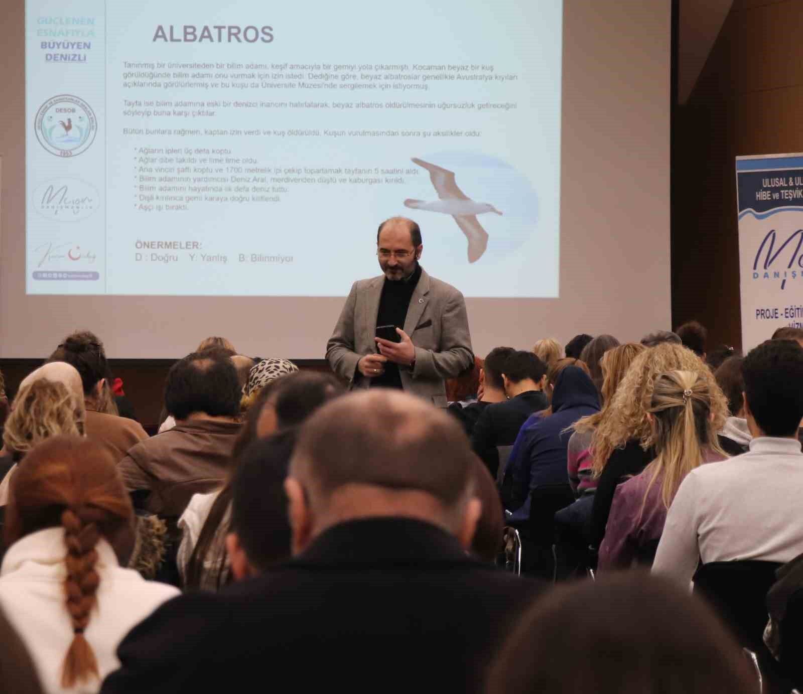 Güçlenen Esnafıyla Büyüyen Denizli projesi eğitimleri başladı