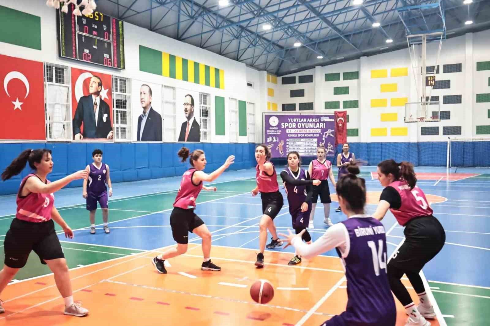 Denizli’de yurtlar sahaya iniyor